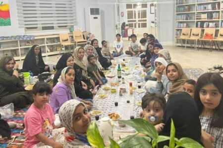 برگزاری اردوی تابستانه خانواده در کتابخانه مرکز جاسک