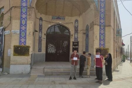 نوجوانان کانون قصرشیرین هنر را به فرهنگ و دین پیوند زدند