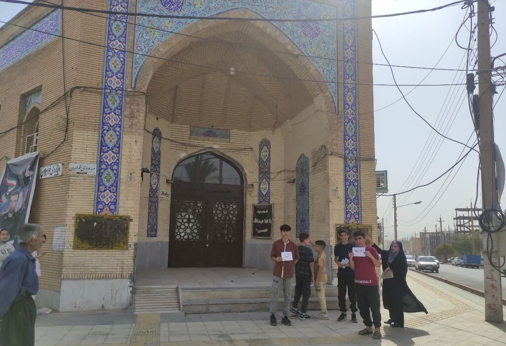 نوجوانان قصرشیرین هنر را به فرهنگ و دین پیوند زدند