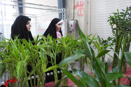 بازدید از نمایشگاه گل وگیاه دراردوی استانی کانون