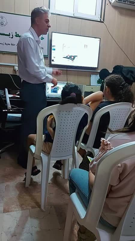  اردوی آموزشی «مهربانی با زمین» در موزه اداره کل محیط زیست بندرعباس برگزار شد