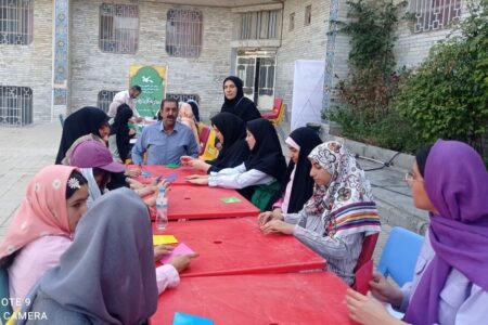 دختران نوجوان ایلامی دراردوی«ایلام ما» مهارت‌های زندگی راتمرین کردند