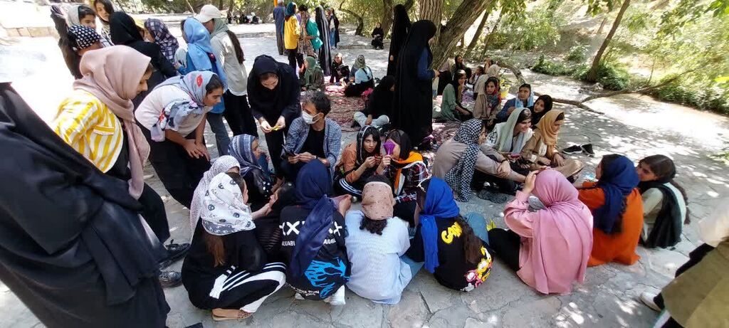 1331378-1 کانون کرمانشاه با اجرای پویش ملی "جهان کودکان را ببین" در اردوی صحنه