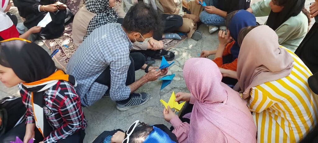 1331379-1 کانون کرمانشاه با اجرای پویش ملی "جهان کودکان را ببین" در اردوی صحنه