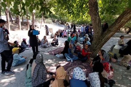 کانون کرمانشاه با اجرای پویش ملی “جهان کودکان را ببین” در اردوی صحنه