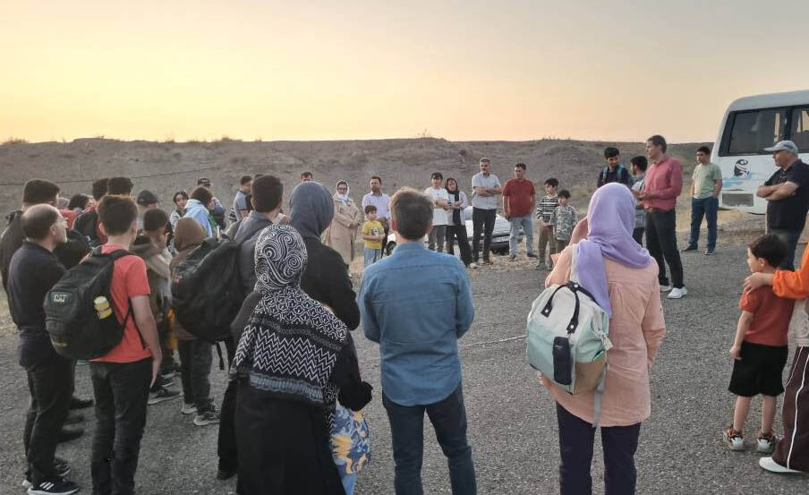 1331648-1 اجرام آسمانی در اردوی علمی کانون استان اردبیل رصد شد