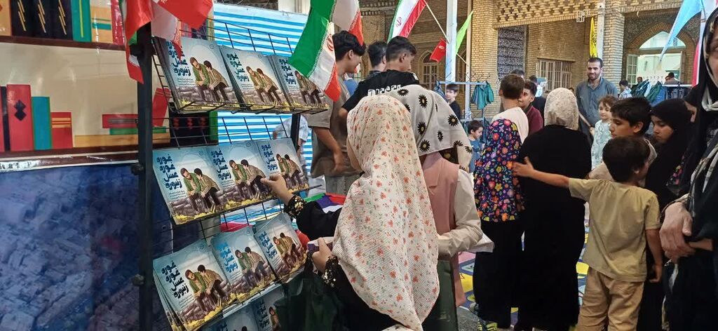 1332767-1 حضور فعال کانون پرورش فکری همدان در پنجمین یادواره شهدای عملیات رمضان