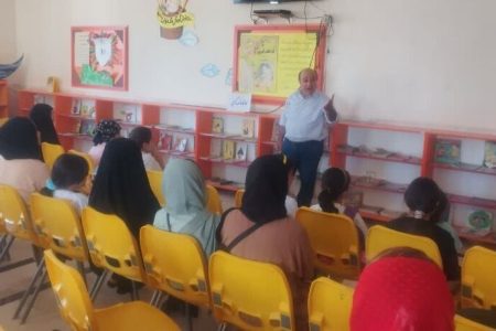 برگزاری کارگاه قصه‌گویی در مرکز شماره ۱۲ کانون کرمانشاه