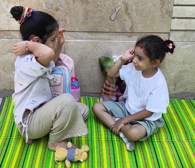 1333773-1 اردوی شاد دختران کانون دامغان در طبیعت پارک ملت