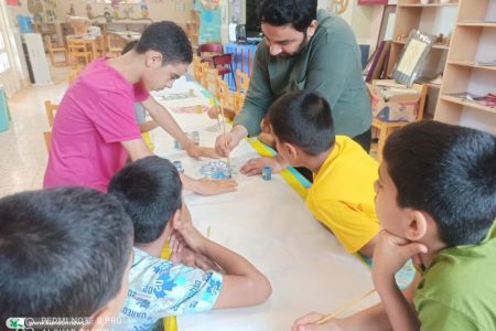آشنایی کودکان با تاریخچه و هنر چاپ‌های دستی در گالیکش