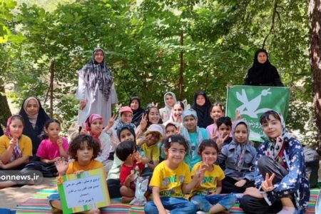 هفته وحدت در دل طبیعت؛ اردوی اعضای دختر کانون رامیان در انجیرچشمه