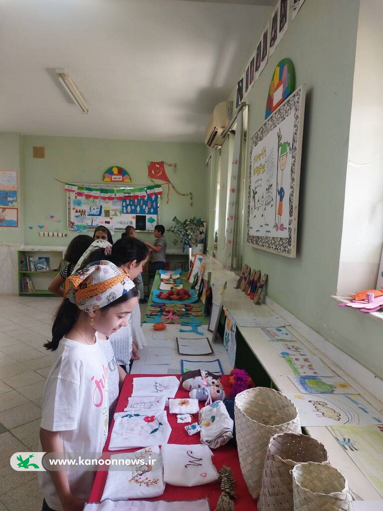 1334622-1 گشایش نمایشگاه آثار تابستانه اعضای کانون پرورش فکری در سراسر استان بوشهر