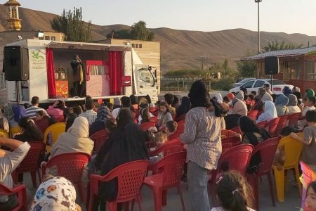 تماشاخانه سیار کانون استان تهران در جشن صدسالگی شهرداری فیروزکوه