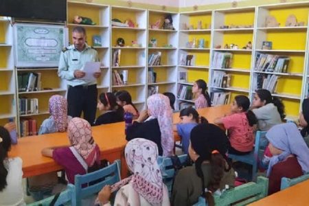 پلیس میهمان اعضای کانون شهر نراق