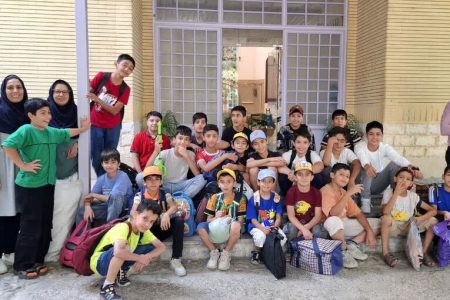 اردوی خاطره‌انگیز پسران کانون بسطام در دل طبیعت