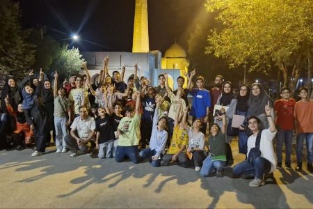 پویش ملی «ماه در آغوش سایه‌ها» در اردوی پسران کانون استان اصفهان برگزار شد