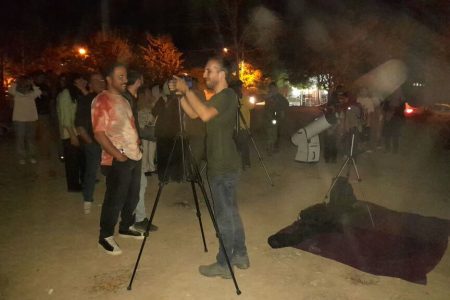 رصد «ماه سرخ» در بسطام، تجربه‌ای فراموش‌نشدنی