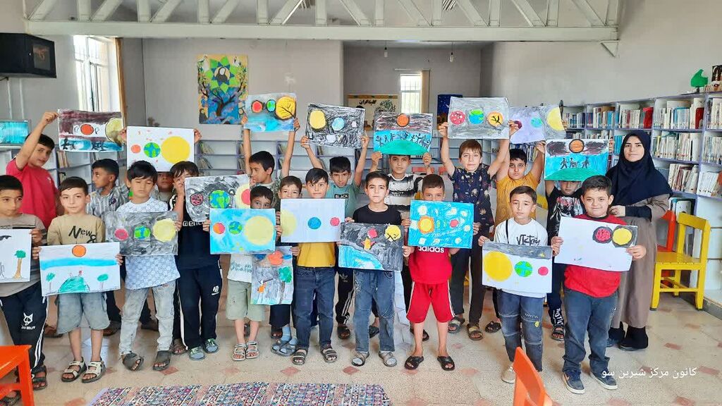 پویش "ماه در آغوش سایه‌ها" در مراکز کانون همدان اجرا شد