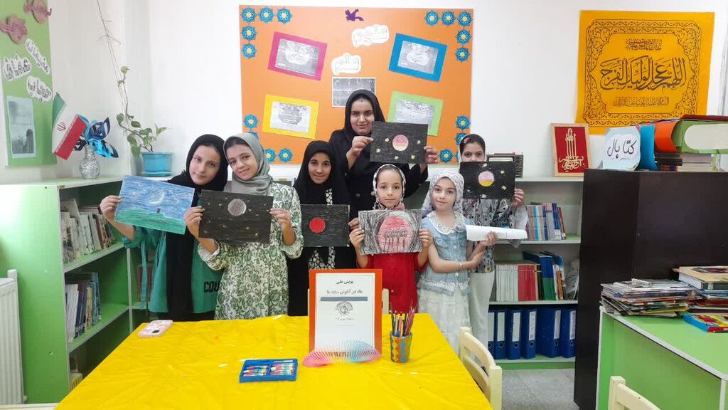 پویش "ماه در آغوش سایه‌ها" در مراکز کانون همدان اجرا شد