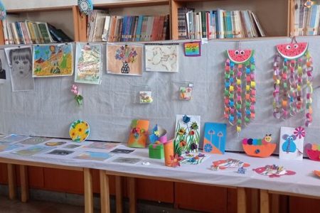 برپایی نمایشگاه آثار تابستانه اعضای کانون پرورش فکری یاسوج