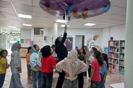 پویش ماه در آغوش سایه‌ در مراکز فرهنگی هنری کانون مازندران اجرا شد