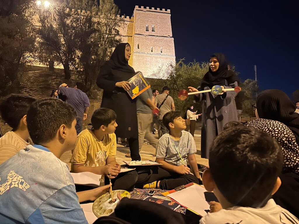 1336833-1 پویش ملی «ماه در آغوش سایهها» در مرکز فرهنگی هنری شوش