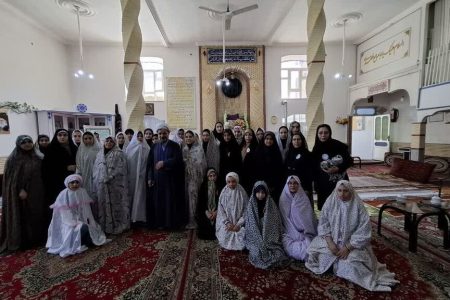 نماز جماعت کانون یاران در مسجد حضرت رقیه (س) شهرستان ماکو