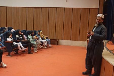 جشن میلاد پیامبر اعظم(ص) در مرکز شماره (۴) کانون پرورش فکری کودکان و نوجوانان سنندج