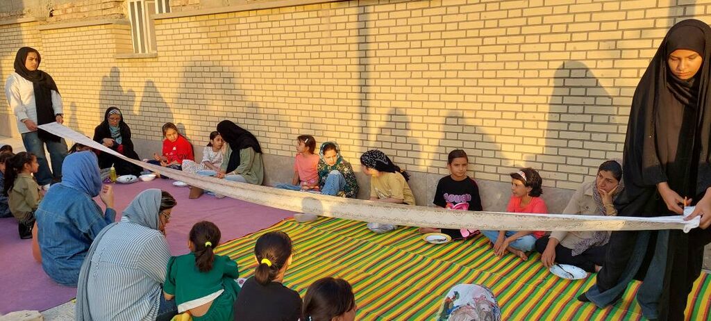 کودکان و خانواده‌ها در ویژه‌برنامه‌ای فرهنگی، معنویت و هنر را تجربه کردند