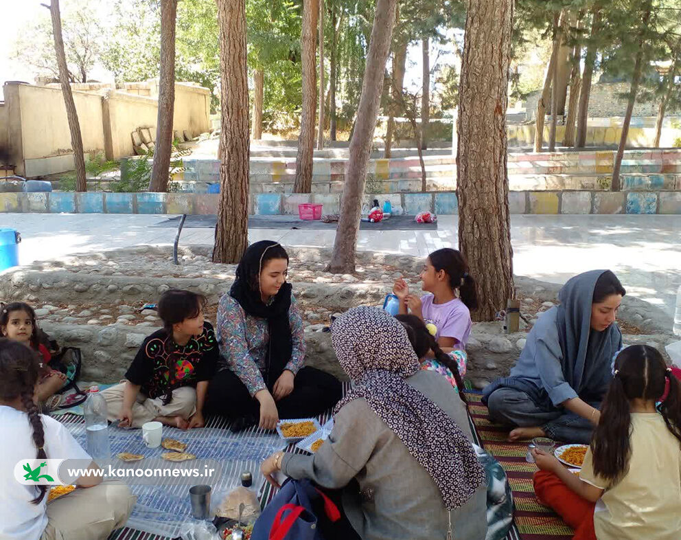 1337504-1 برگزاری اردوی تفریحی مرکز شماره ۲ کانون بروجرد لرستان