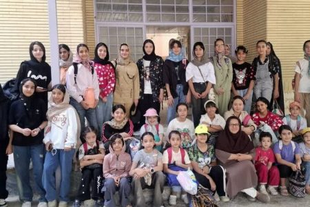 اردوی تابستانی بسطام در پارک بانوان