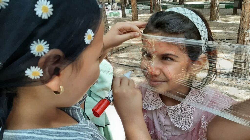 دختران شاهرودی در پارک بانوان، طراوت، هنر و همدلی را تجربه کردند