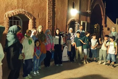 اردوی رصدی نجوم کانون گرمسار و سفر به ستاره‌ها از بام خانه‌ای کاهگلی