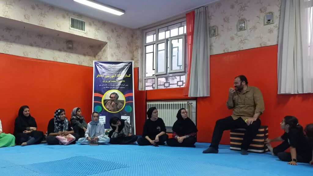1339891-1 کارگاه بازیگری و تئاتر در مرکز پاوه برگزار شد