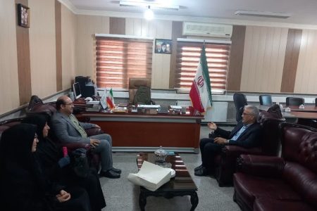 دیدار مدیرکل کانون پرورش فکری استان مرکزی با فرماندار شهرستان زرندیه