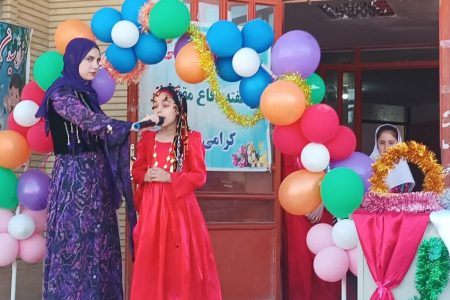 آغاز سال تحصیلی با هنر و یاد حماسه‌سازان در مدرسه احسان ثلاث باباجانی