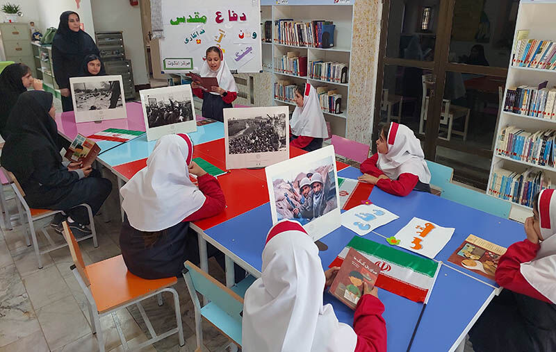 ویژه‌برنامه هفته دفاع مقدس در مراکز یک کوثر و انگوت/ اعضای کانون یاد شهدا را زنده ساختند