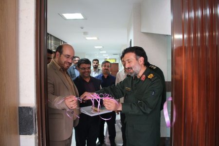 افتتاح پایگاه بسیج کارمندی سردار شهید امیر علی حاجی زاده کانون استان مرکزی