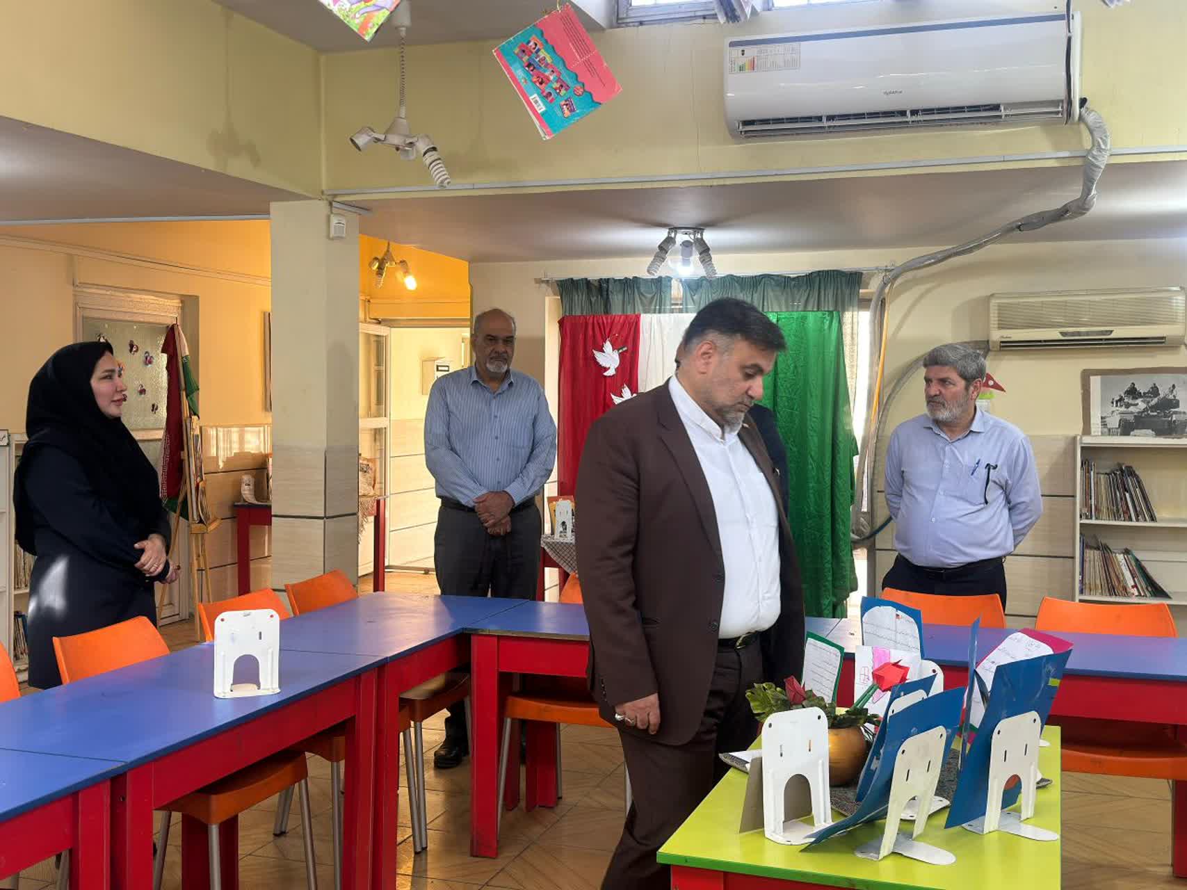 بازدید فرماندار مسجدسلیمان از کانون پرورش فکری