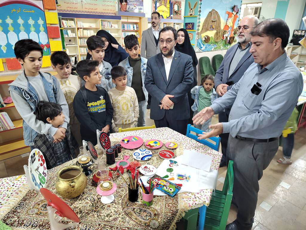 مدیرعامل کانون پرورش فکری از مراکز کانون شمال استان اردبیل بازدید کرد