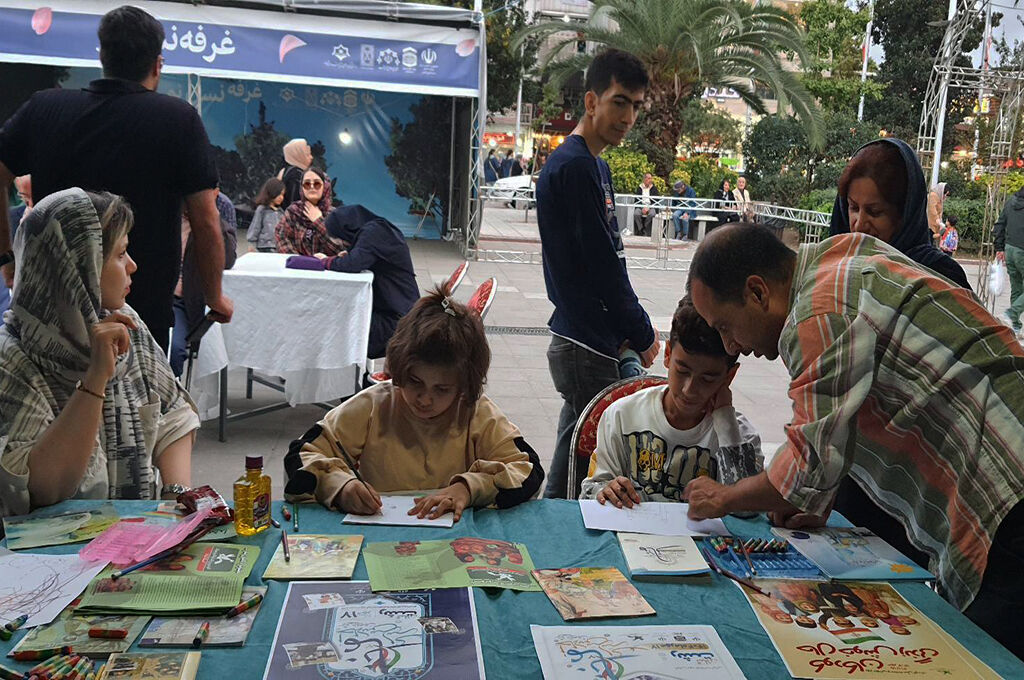 1346658-1 نقشآفرینی کانون گیلان در نمایشگاه دینی اجلاس سراسری نماز