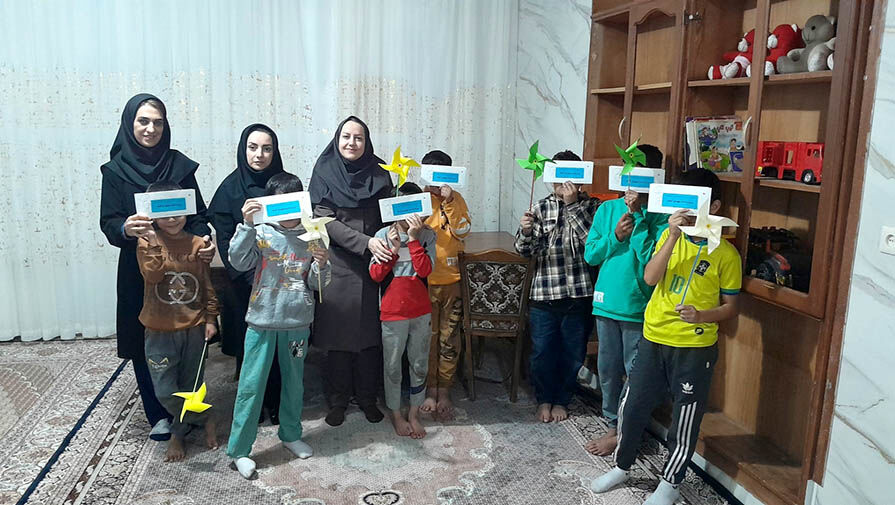 جشن هفته ملی کودک در خانه سروش برپا شد