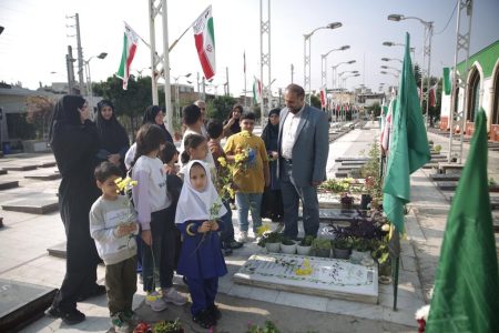 تجدید میثاق با آرمان‌های شهدا در مازندران