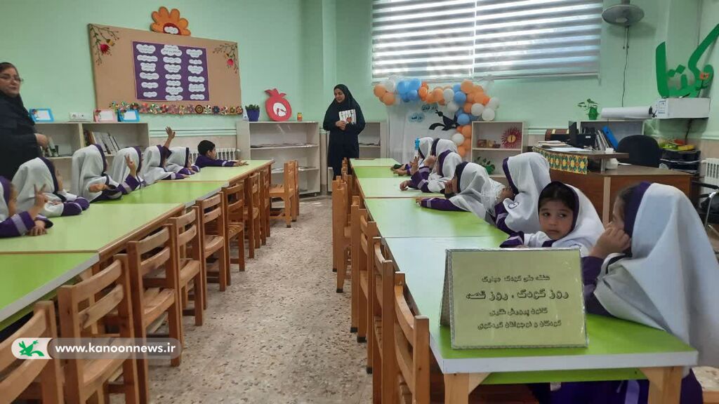 1348122-3 کانون کردکوی میزبان قصهها و لبخندهای کودکان در هفته ملی کودک شد