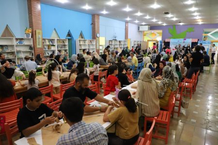 برگزاری کارگاه‌ بادبادک‌سازی در مرکز مجتمع کانون استان قزوین