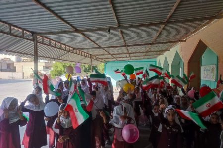 برگزاری زنگ دوستی و احترام به پرچم