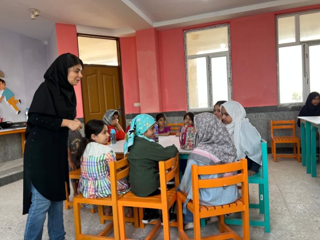  کودکان و نوجوانان جزیره تنب بزرگ از برنامه های متنوع و جذاب کانون بهره مند شدند