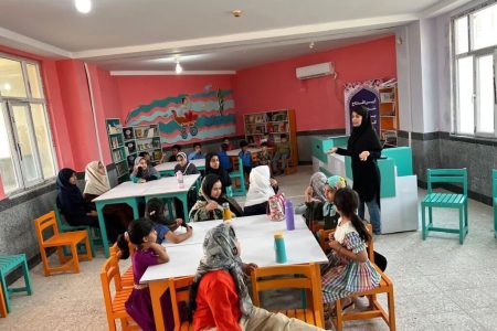  کودکان و نوجوانان جزیره تنب بزرگ از برنامه های متنوع و جذاب کانون بهره مند شدند