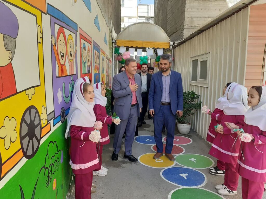 نواختن «زنگ دوستی» در قوچان، همزمان با هفته ملی کودک