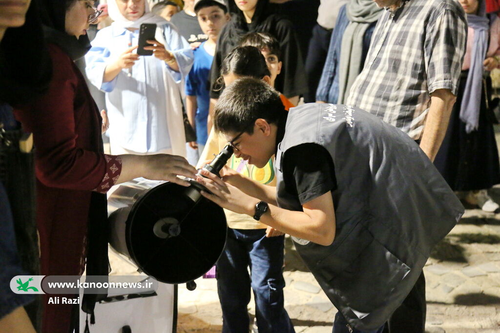 رصد روی ماه در جوار دریای پارس